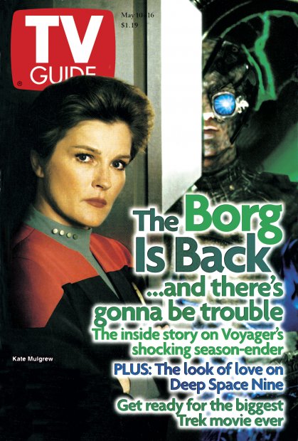 TV Guide cover - Kate Mulgrew - May 10, 1997