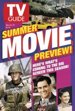 TV Guide cover - Drew Barrymore, Jim Carrey, Godzilla, Tom Hanks - May 23, 1998