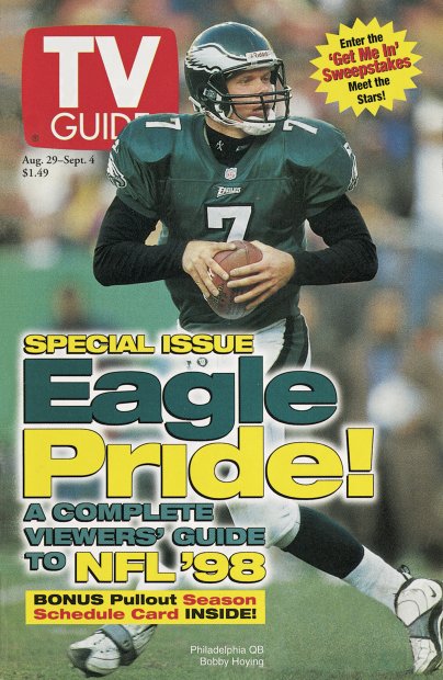 TV Guide cover - Bobby Hoying - August 29, 1998