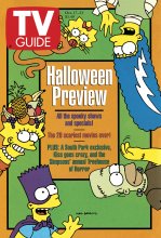 TV Guide cover - The Simpsons - October 17, 1998