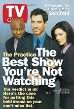 TV Guide cover - Lara Flynn Boyle, Steve Harris, Dylan McDermott - January 17, 1998