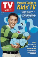 TV Guide cover - Blue, Steve Burns - October 31, 1998