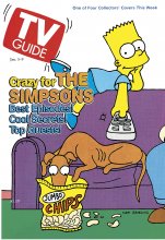 TV Guide cover - The Simpsons, Bart Simpson - January 3, 1998