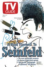 TV Guide cover - Michael Richards - May 9, 1998