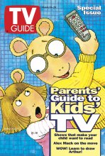 TV Guide cover - Arthur, D.W. - March 14, 1998