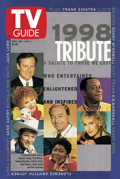 TV Guide Magazine: The Cover Archive 1953 - today! | 1998