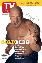 TV Guide cover - Bill Goldberg - December 5, 1998