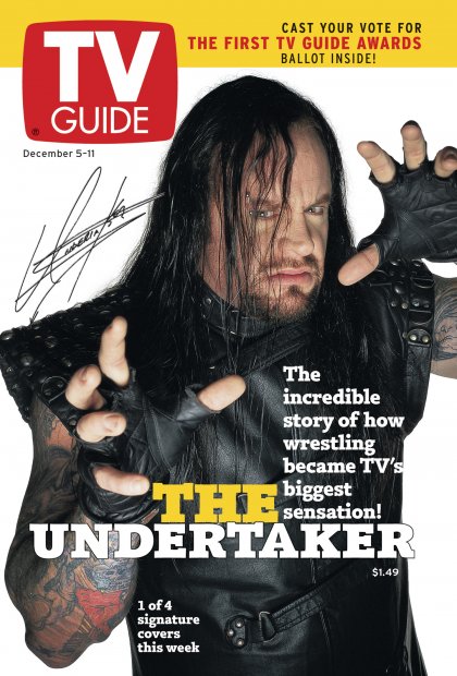 TV Guide cover - Mark Calaway - December 5, 1998