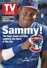 TV Guide cover - Sammy Sosa - September 26, 1998
