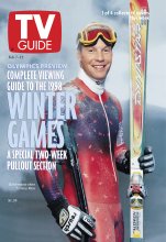 TV Guide cover - Tommy Moe - February 7, 1998