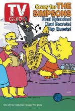 TV Guide cover - The Simpsons, Lisa Simpson - January 3, 1998