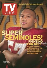 TV Guide cover - Corey Simon - January 2, 1999