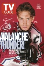 TV Guide cover - Joe Sakic - June 5, 1999