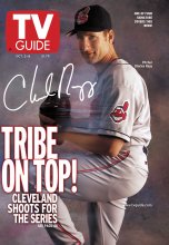 TV Guide cover - Charles Nagy - October 2, 1999