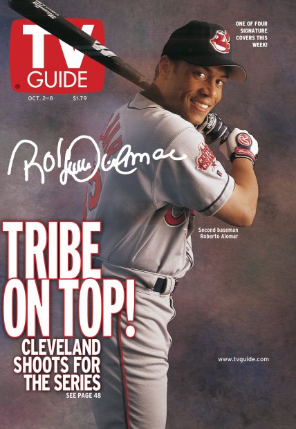 TV Guide cover - Roberto Alomar - October 2, 1999