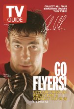 TV Guide cover - John LeClair - April 24, 1999