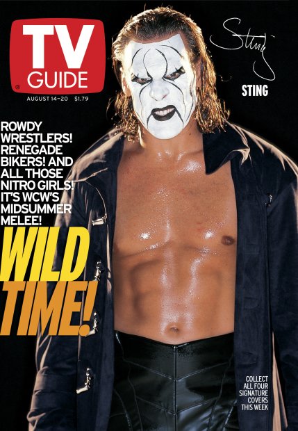 TV Guide cover - Sting - August 14, 1999