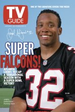 TV Guide cover - Jamal Anderson - January 30, 1999