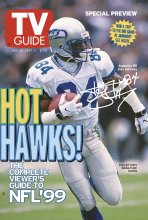 TV Guide cover - Joey Galloway - August 28, 1999
