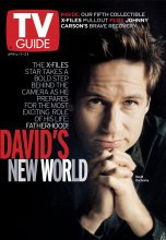 TV Guide cover - David Duchovny - April 17, 1999