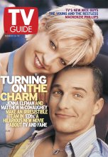 TV Guide cover - Jenna Elfman, Matthew McConaughey - March 13, 1999