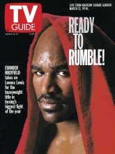TV Guide cover - Evander Holyfield - March 13, 1999