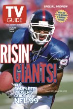 TV Guide cover - Amani Toomer - August 28, 1999