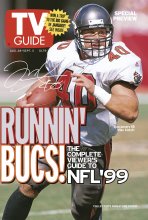 TV Guide cover - Mike Alstott - August 28, 1999
