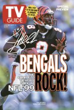 TV Guide cover - Jeff Blake - August 28, 1999