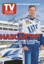 TV Guide cover - Rusty Wallace - February 13, 1999