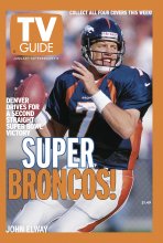 TV Guide cover - John Elway - January 30, 1999