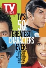 TV Guide cover - Larry Hagman, Mary Tyler Moore, Leonard Nimoy, Michael Richards - October 16, 1999