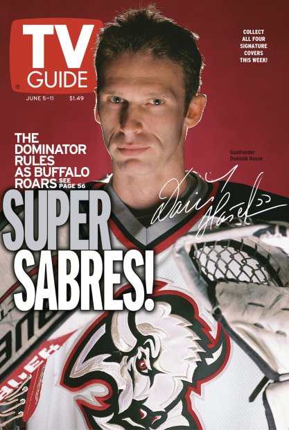 TV Guide cover - Dominik Hasek - June 5, 1999