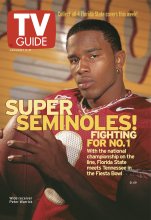 TV Guide cover - Peter Warrick - January 2, 1999