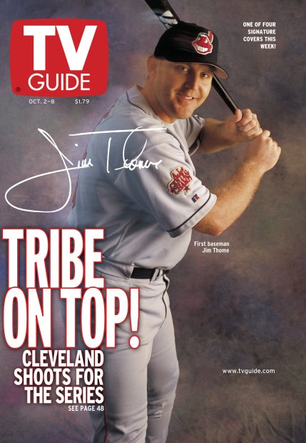TV Guide cover - Jim Thome - October 2, 1999