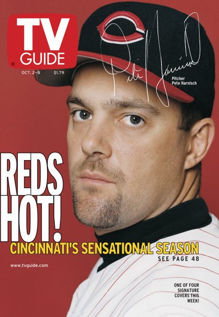 TV Guide cover - Pete Harnisch - October 2, 1999