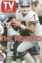 TV Guide cover - John Elway - May 8, 1999