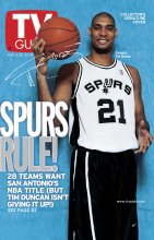 TV Guide cover - Tim Duncan - November 6, 1999