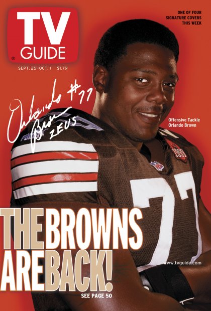 TV Guide cover - Orlando Brown - September 25, 1999