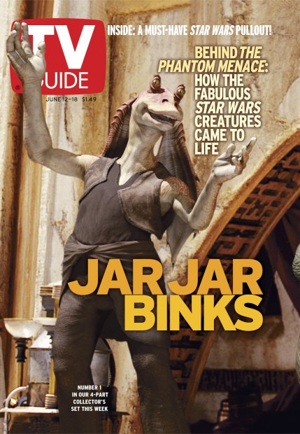 TV Guide cover - Jar Jar Binks - June 12, 1999