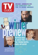 TV Guide cover - Dilbert, Jennifer Grey, John Larroquette, Eddie Murphy - January 9, 1999