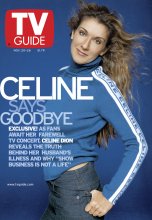 TV Guide cover - Celine Dion - November 20, 1999