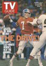 TV Guide cover - John Elway - May 8, 1999