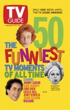 TV Guide cover - Lucille Ball, Carol Burnett, Jerry Seinfeld - January 23, 1999
