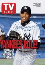 TV Guide cover - Orlando Hernandez - October 2, 1999