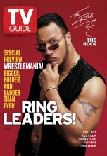 TV Guide cover - Dwayne Johnson, The Rock - March 27, 1999