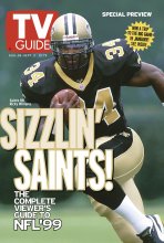 TV Guide cover - Ricky Williams - August 28, 1999