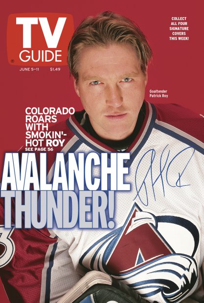 TV Guide cover - Patrick Roy - June 5, 1999