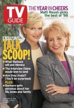 TV Guide cover - Diane Sawyer, Barbara Walters - January 2, 1999