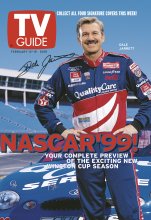 TV Guide cover - Dale Jarrett - February 13, 1999